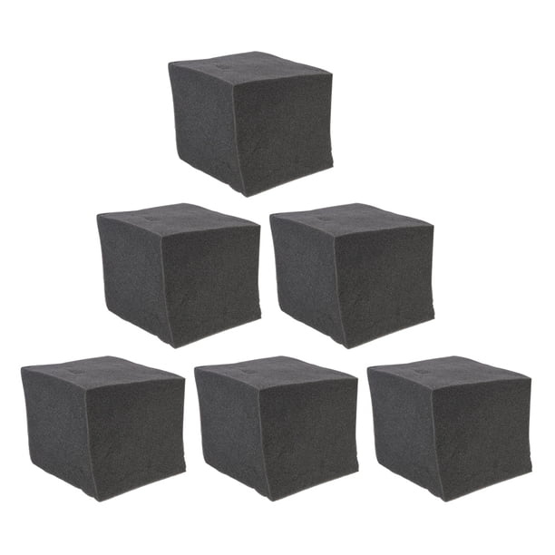 BESTYASH 6Ud Paneles Acústicos De Negro Para Aislamiento Sonoro Fácil Instalación Y Máxima Absorción