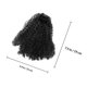 thumbnail image 2 of OUNONA 1Ud Peluca Afro Corta Rizada Con Sintético De Temperatura Resistente, 2 of 6