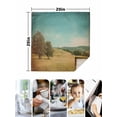 thumbnail image 5 of Hokiten Kitchen Dinner Napkins Set of 4 Turquoise Sky Hills Cloth Napkins Reusable Washable Table Napkins for Weddings Cocktail Parties Holiday Table Decor 20x20 Inch, 5 of 8