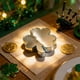 thumbnail image 5 of Péndulo De Cristal Adorno de trébol de cristal plateado con bola de espejo reflectante para la decoración de fiestas del Día de San Patricio y del hogar (1 pieza). Rkxzt, 5 of 6