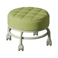 thumbnail image 2 of Low Roller Seat Low Noise Easy to Move Movable Mini Stool for Garage Library Green, 2 of 8
