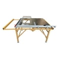 thumbnail image 4 of Square Rail Saw Table Dust-Free Saw Machine Manual Wood Cutting 220V, 4 of 10