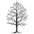 thumbnail image 2 of Judikins Rubber Stamp, Winter Tree, 2 of 3