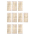 thumbnail image 2 of Youkk 10 Sheets English Letters Sticker Adhesive Ornament Numbers Decals Three-dimensional Acrylic Label Gift Computer Supply Gold Pink Numbers, 2 of 8