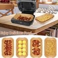 thumbnail image 2 of Indoor Grill, Set of 100, Rectangle Air Fryer Parchment Paper Liners for Ninja XL Grill Air Fryer, Grill Accessories, 2 of 5