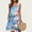 Multicolor, variant on Sleeveless Floral Sundress for Women Summer Casual Swing Dress A Line Lightweight Tank Dress
