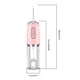 thumbnail image 3 of Flosser De Agua Dental Portátil, Irrigador Oral Eléctrico Recargable, 3 Modos, Hilo Dental De Agua, Limpiador Dental Resistente Al Agua Con 4 Boquillas Yuarrent CE007296-03, 3 of 6