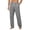C145/Dark Gray, variant on Men's Casual Pants Comfortable Solid Color Button Fly Sleep Pants For Home Outdoor Walking Slim Fit Long Trousers Streetwear