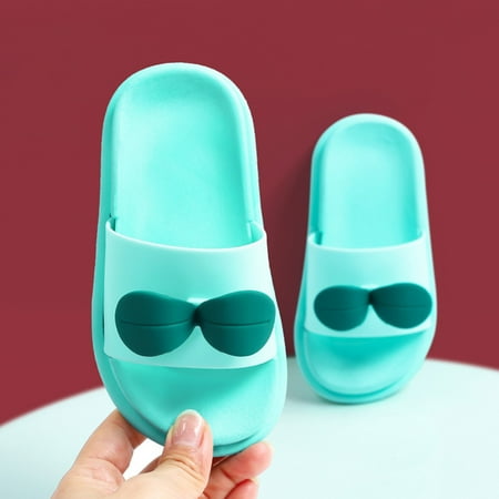 

Toddler Kids Non-Slip Shoes Leaf 3D Cartoon Girls Baby Slippers Floral Boys Baby Shoes