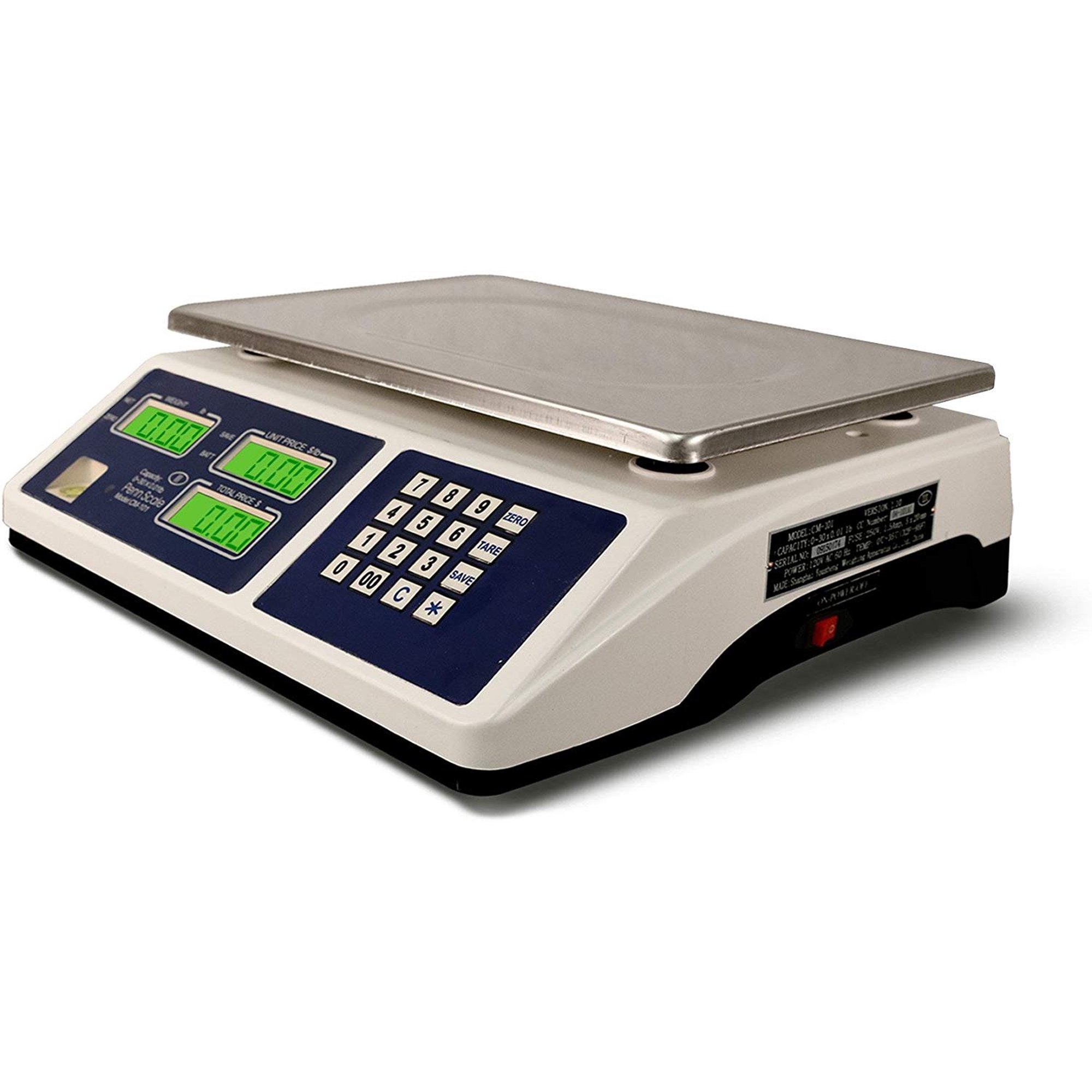 Penn Scale CM101 30 lb Digital Price Computing Scale