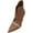 Nu / Gâteau, variante sur Malone Souliers pour Femmes Cora Nappa Boot Nude / Cake en Cuir à la Cheville - 7M