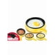 thumbnail image 4 of Sartén eléctrica antiadherente Cuisine de 6 pulgadas, mini sartén amarilla, sartén eléctrica Cuisine,, 4 of 5