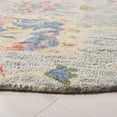 thumbnail image 3 of SAFAVIEH Metro Roland Floral Area Rug, Blue/Ivory, 6' x 6' Round, 3 of 7