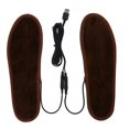 thumbnail image 2 of USB Heated Shoe Insoles Feet Warm Sock Pad Mat Electrically Heating Insoles (M size), 2 of 5
