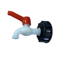 thumbnail image 1 of Contenedor IBC Acero inoxidable PVC 19MM Válvula de grifo Adaptador de accesorios Conector roscado de manguera de jardín con entrada de 60 mm Inevent TO001171-00, 1 of 7