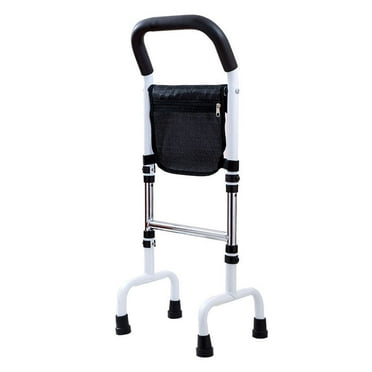 Teetheory Sturdy Standing Bedside Handrail - Reliable Getting Up Aid with Assist Handle for Easy Mobility with Storage Bag