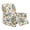 Butterfly and Floral Pattern, variant on Binienty Cowboy Horse Star Recliner Chair Slipcover with Fitted, 4 Pcs Recliner Cover with Washable with Pocket Recliner Slipcovers for Pet Kids Single Sofa Chair