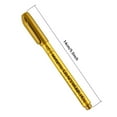 thumbnail image 7 of Metallic Marker Pen, Gold/Silver Reflective Glossy Metallic Chrome Markers, Paint Markers for Black Paper, Rock Painting, Scrapbooking Crafts, Card Making, Ceramic, 7 of 7