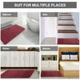 thumbnail image 2 of Red Bathroom Rug Mat, Extra Soft and Absorbent Microfiber Bath Rugs, Non-Slip Plush Shaggy Bath Carpet, Machine Wash Dry, Bath Mats for Bathroom Floor, Tub and Shower, 2 of 7