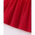 thumbnail image 7 of 6 Months Baby Girls Dress 12 Months Girls Sleeveless Dress Strawberry Solid Color Infant Girls Off-the-shoulder Summer Suspender Dress Red, 7 of 7