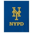thumbnail image 5 of Men's New Era Royal New York Mets NYPD Embroidered T-Shirt, 5 of 6