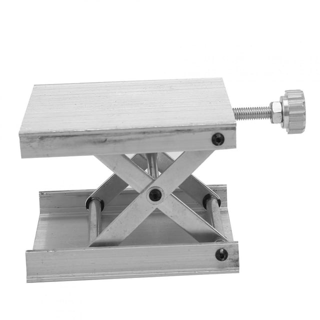 Plataforma elevadora de laboratorio de 90 x 90 mm Nivel láser universal Soporte de elevación ajustable de 90 mm