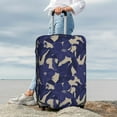thumbnail image 7 of Disketp Lilies Flowers Elastic Travel Luggage Cover Travel Suitcase Protective Cover For Trunk Case Apply To 18''-32'' Suitcase Cover-Medium, 7 of 7