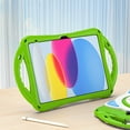 thumbnail image 6 of Dteck Kids Case for New iPad 10th Generation, Shockproof Handle Stand Case with Rotatable Hand Strap/Shoulder Strap for iPad 10th Gen 10.9" 2022,Green, 6 of 6