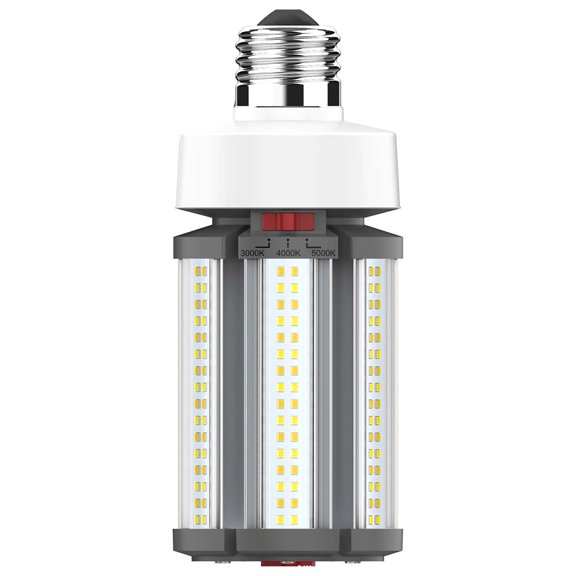 Satco LED HID Replacement 45/36/27 Wattage & CCT Selectable Medium Base 100-277V