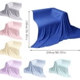 thumbnail image 4 of XINGAG 59x91in Cooling Fiber Summer Blanket, Lightweight Breathable Smooth Chilly Throw Blanket, Cool Bedding Quilt for Hot Sleepers All Season Use, 4 of 7