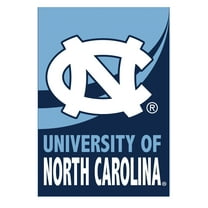 University of North Carolina Burlap Flag House Size