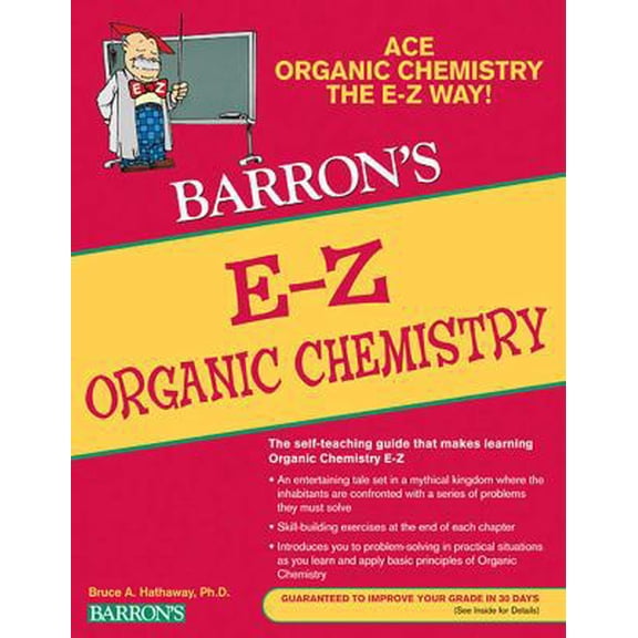 Pre-Owned Barron's E-Z Organic Chemistry (Paperback) 0764144677 9780764144677