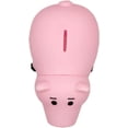thumbnail image 3 of Hamm Piggy Bank Cute Pink Pig Money Box Caja de monedas de ahorro de plástico con paquete de color Money Bank Gran regalo de juguete para niños, niñas y niños Adepaton WRQX-431, 3 of 8