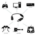 thumbnail image 3 of B For Logitech G920 Pedal Usb Wire/ Adaptor Steering Wheel Cable Black, 3 of 5
