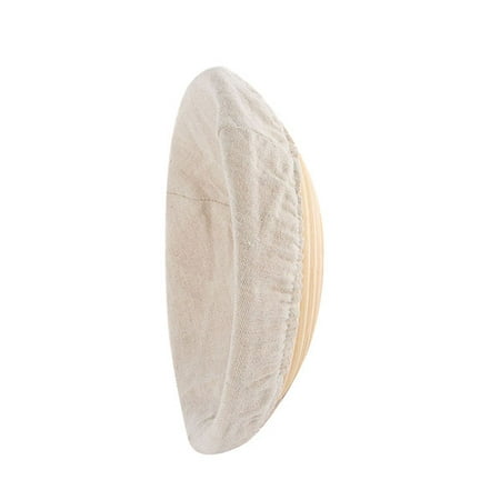 Tinymills Round Banneton Proofing Basket Bread Bowl Rising Scraper Liner Brotform