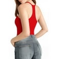 thumbnail image 3 of MOYIKO Workout Tank Top for Women V Neck Ribbed Racerback Fitted Cami Sleeveless Summer Tops, 3 of 7