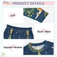 thumbnail image 4 of IAUYY Kid Long Sleeve Cotton Pajama Sets - 2 Piece Pajama Set ,Sizes 18M-8Y Small Silver Clouds, 4 of 7