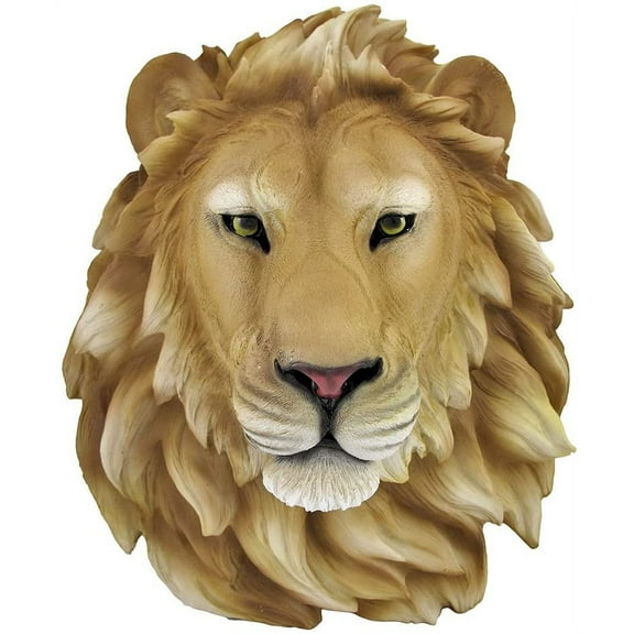 DWK Gold Lion Wall Sculpture - 16.5"