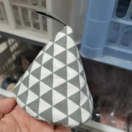 

Triangle Pot Cap Pot Cover Heat Insulation Gloves Kitchen Casserole Cap For Casserole Iron Pot Grey Triangle