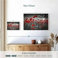 thumbnail image 3 of Elephant Stock Red Poppies Pop Wall Art - Horizontal Canvas Wall Art - Living Room Wall Decor - Floral And Botanical Canvas - Red And Gray Decor By Melanie Viola - 24" x 16", 3 of 4