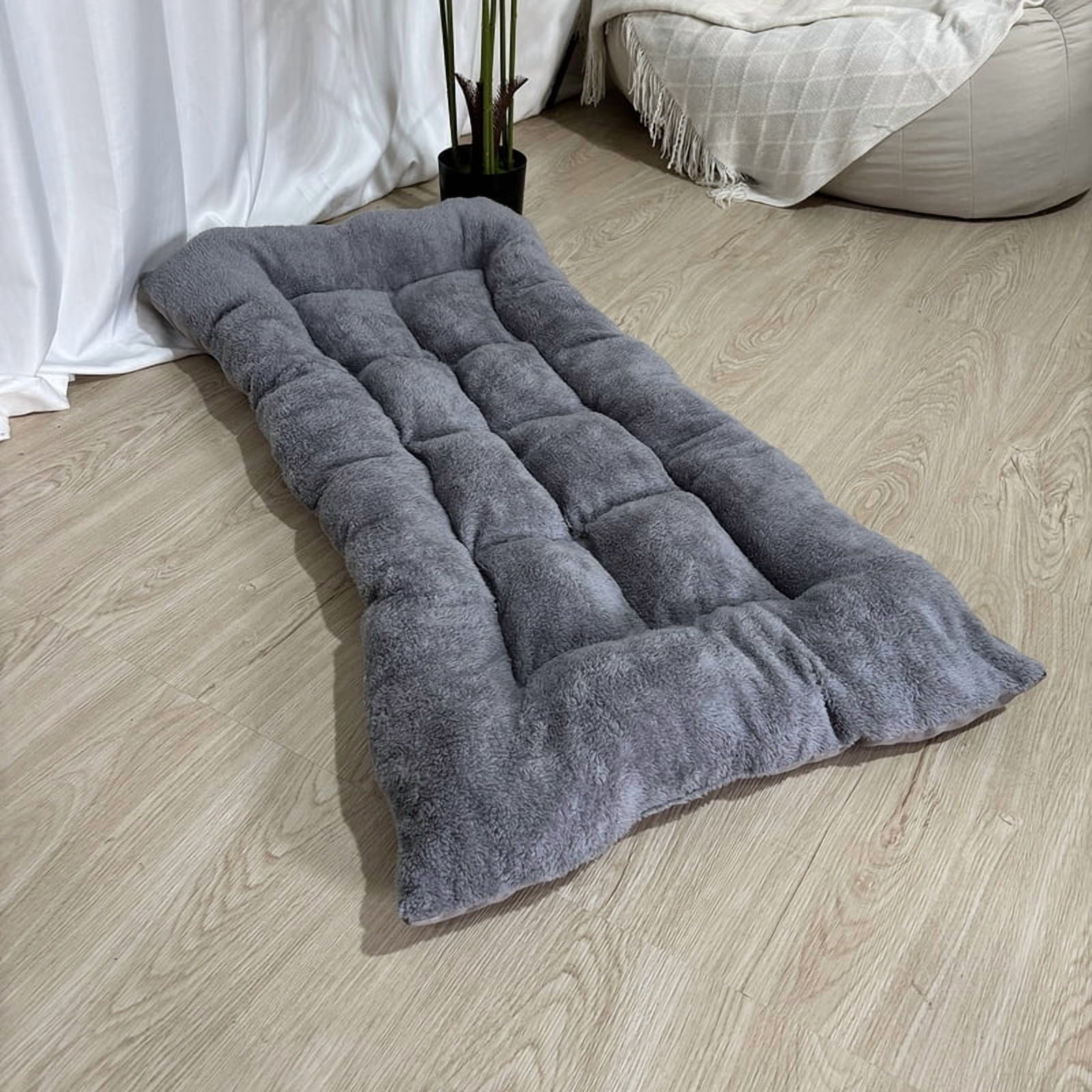 Dog Pet Beds 120*60cm Extra Large Plush Dog Bed Sofa Thickened Super Soft Polyester Pet Mat Dog Crate Mat Bed For Large Dog Bed