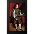 thumbnail image 2 of Velazquez, Diego 15x24 Black Modern Framed Museum Art Print Titled - King Philip IV In A Costume With Silver, 2 of 5