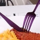 thumbnail image 4 of Juego de cubiertos morados de 4 piezas, cubiertos de acero inoxidable, juego de cena, cuchillo dorado, tenedor, cuchara, vajilla púrpura, 4 of 5
