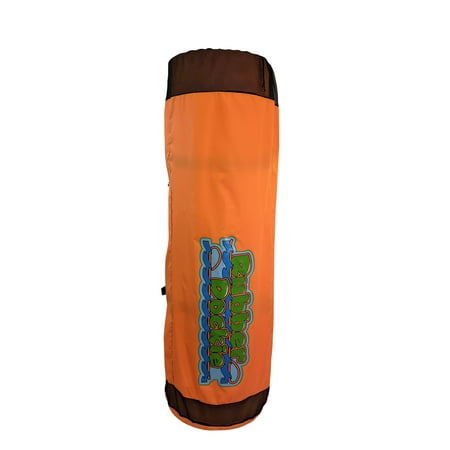 UPC: 0860007694400 | Rubber Dockie Universal Storage and Carry Bag for 18×6 Floating Water Mats – Orange