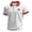 White, variant on GrmtClth Mens American Flag Polo Shirt Patriotic Collared Shirts Breathable Tops Color Block Button Up Short Sleeve Fashion Golf Polo Black L