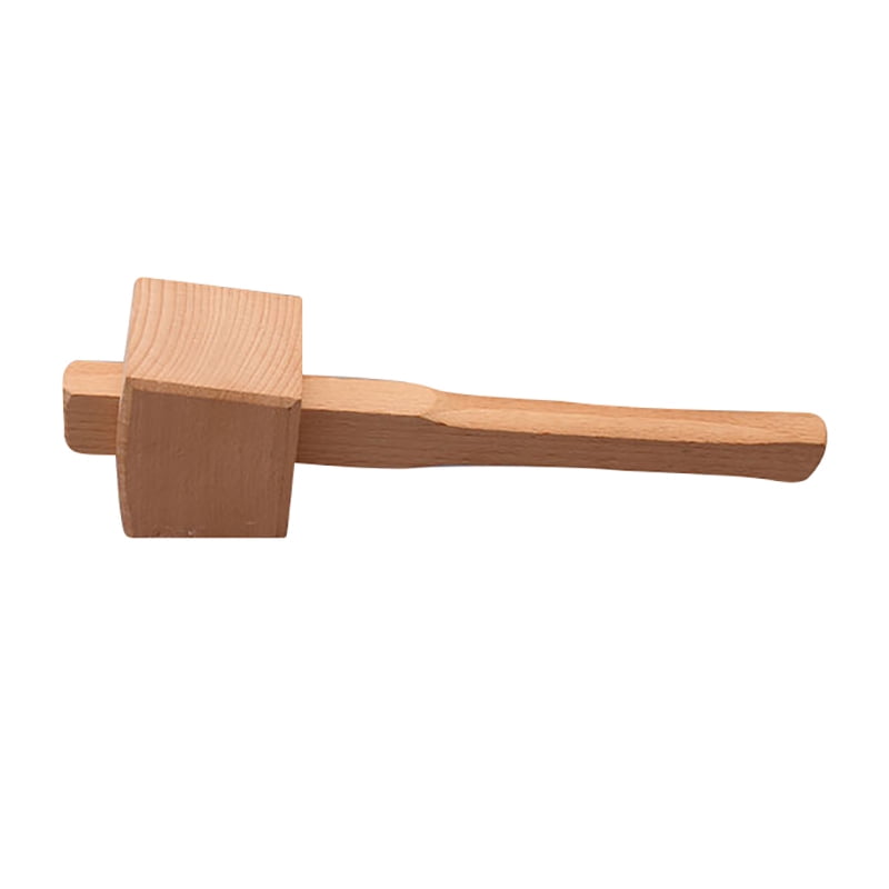 Buy Beech Solid Carpenter Wood Wooden Mallet Hammer Handle Woodworking