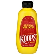 KOOPS' Mustard, Original Yellow Mustard, 12 oz