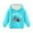 Sky Blue, variant on Babcutegg Sweatshirts for Kid Girls Hoodies Warm Casual Fashion Girls Fall and Winter Clothes Green Size 5