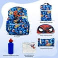 thumbnail image 4 of Spiderman Backpack 16 inch Kids Backpack with Lunch Box- 6 Piece Set for Kids, 4 of 6