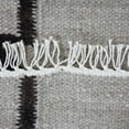 thumbnail image 6 of Rugsotic Carpets Handmade Rugs Hand Woven Kilim Rectangle 4'x6' White Brown Wool for Indoor Use, 6 of 10